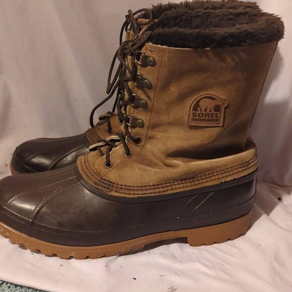 Sorel mens winter Insulated boots sz 13 - Picture 1 of 8